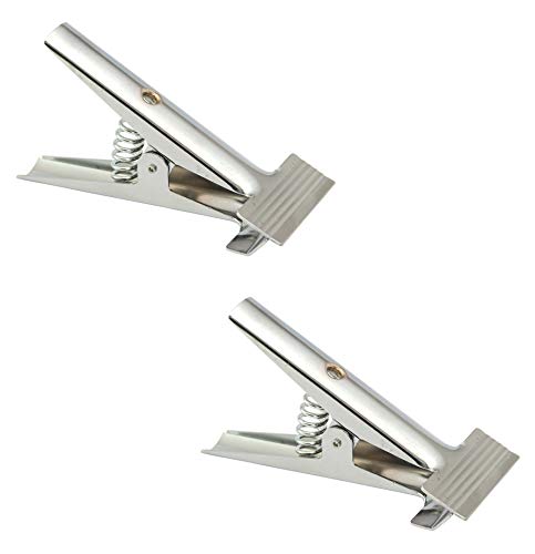 Preisvergleich Produktbild HAND ® 2 x Feder Stoff Clamp, Stoffklemme 17cm