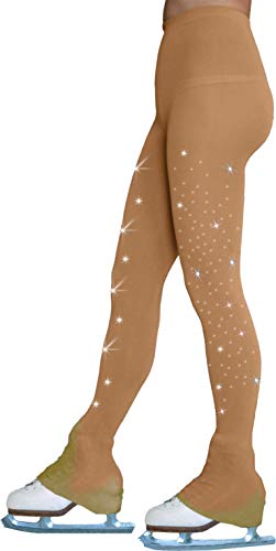 Image of ChloeNoel Footless Ice Skating Tights 8896