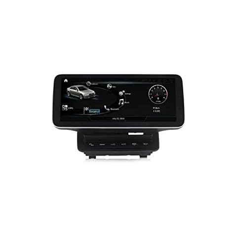 12.5 Inch Android 11 Touch Screen Navigator Car Radio For Audi Q7 4L 2005-2015 MMI 2G 3G Plug And Play GPS Navigation Bluetooth With Backup Camera Mobile Phone Link USB Connection Cover