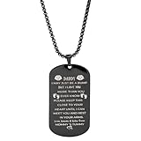LOVAMILY Dad To Be Gifts - First Time Dad Gifts Necklace Gifts For New Dad Daddy To Be Gifts For Men Father To Be Gifts Pregnancy Announcements For Husband Dad To Be Gift