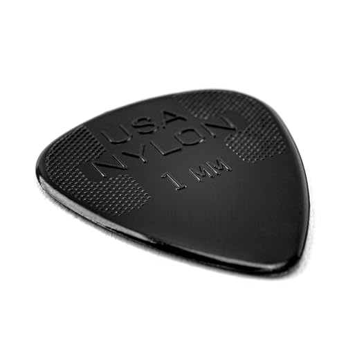 Jim Dunlop Guitar Pick Nylon Standard 1mm (12 PK) 44P100