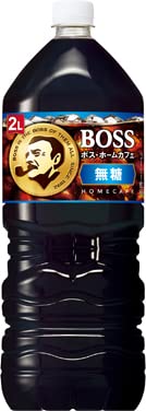 サントリー BOSS(ボス) ホームカフェ 無糖 2Lペットボトル×6本入×(2ケース)