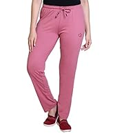 HIFZAA Women Cotton Regular fit Plus Size Track Pant Lower Plain Night Sports Trousers Joggers Daily Lounge and Gym wear for Ladies -Onion-2XL