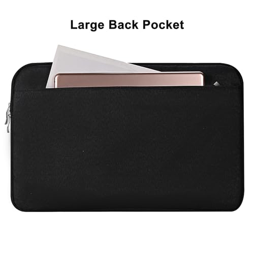 Portable Monitor Case 15.6 Inch, Protective Carrying Sleeve for Most 16.1/15.6 Inch Portable Monitors, Water Resistant Laptop Display Bag with Accessory Pocket, Size-15.3"x9.8" Black