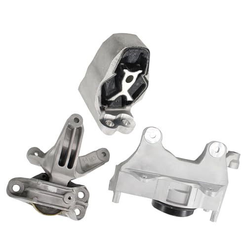 DriveFix 3pcs Engine Motor Mount and Automatic Transmission Mount Set