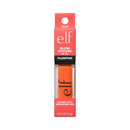 e.l.f. Glow Reviver Plumping Lip Oil, Dreamsicle | Tinted Lip Plumper For A High-Shine, Plump Finish, Infused With Jojoba Oil, Vegan & Cruelty-Free - image 9