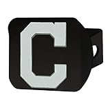 FANMATS 26562 MLB - Cleveland Indians Hitch Cover - Black