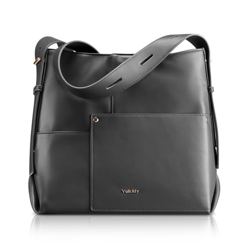 Image of Vulkitty Crossbody Bag Leather Hobo Crossbody Purse and Fashion Women Handbag Ladies New Chic Tote Shoulder Bags