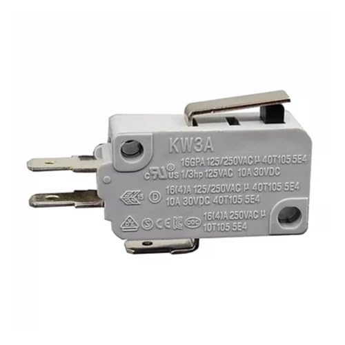 Micro-interrupteur KW3A lot de 5 pour réparer un interrupteur défectueux 10A