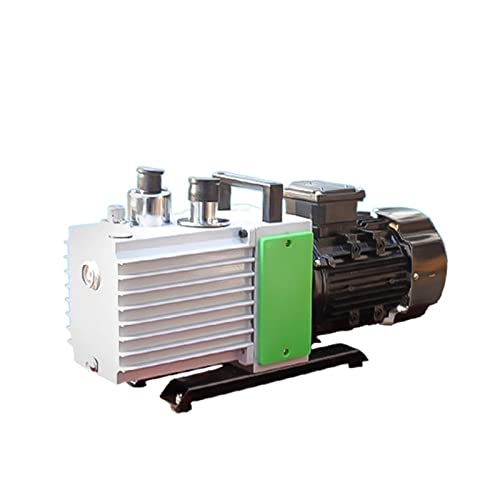 Diaphragm Pump, Drainage Pump Vacuum 2XZ Directly Connected Two-Stage Rotary Vane for Laboratory Use Electric(220V)