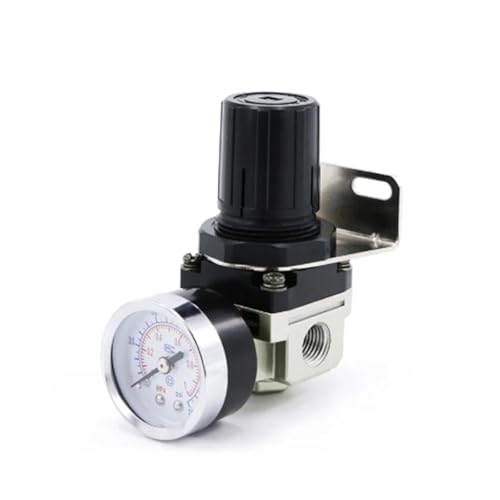 Filtro neumático AR2000-02 con manómetro ajustable G1/4 para regular gas de compresor 3