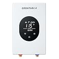 Electric Tankless Water Heater, GREATBEAR 12KW On Demand Water Heater Electric 240V, Point of Use Instant Hot Water Heater, With Self Modulating GT120W White