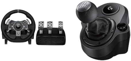 Kit Volante Logitech G920 Driving Force e Pedais para Xbox Series...
