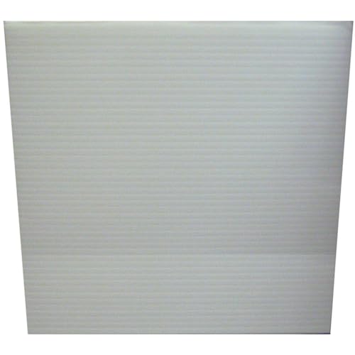 Plaskolite Corrugated Sheets 24\" X 48\" White