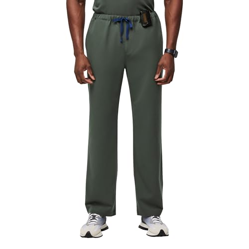 FIGS Pisco Basic Scrub Pants for Men Structured Fit Straight Leg 4 Pockets Anti-Wrinkle product thumbnail 17