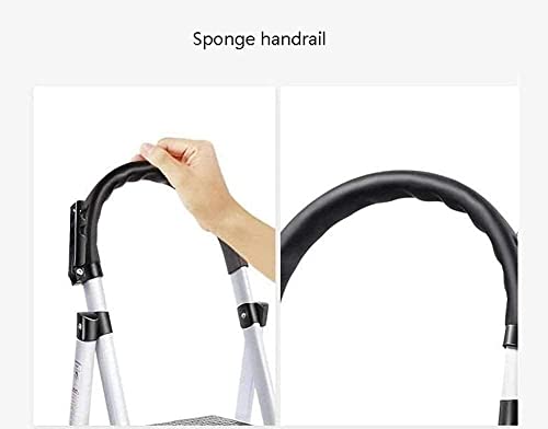 Ménage échelle tabouret en métal orange pour petits espaces