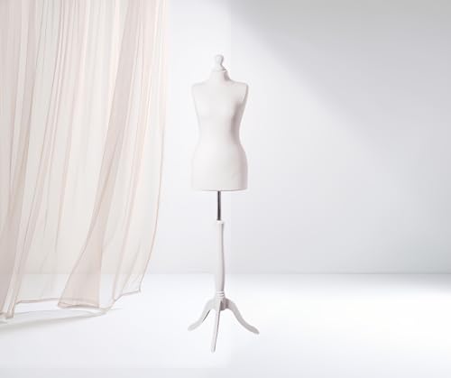 Generic LUSORIA H9RG0OEF Mannequin de couture féminin blanc/blanc (XL 42/44)