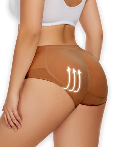 Image of Zimi Collection Butt Lifter Panties Underwear for Women with Removable Pads Seamless Booty Pads Hip Enhancer Panty