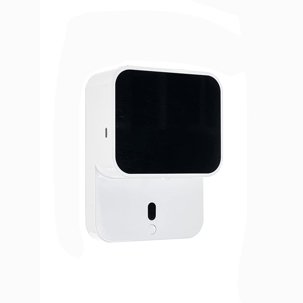 Erogatore di sapone Distributore di sapone sanitizer a induzione, distributore di sapone ricaricabile a muro ricaricabile con schiuma automatica 280ml Adatto per bagno, camera da letto e cucina