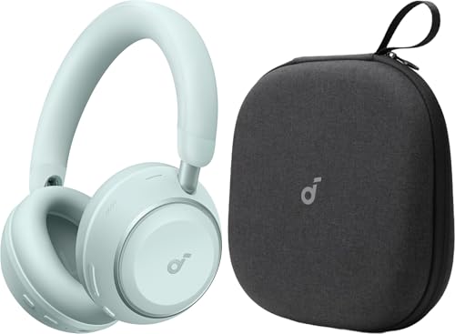 Image of Soundcore Space 2 by Anker, Active Noise Cancelling Headphones with Protective Case, Comfortable Fit, 50H Playtime, LDAC Hi-Res Wireless Audio, Dual Connection, Clear Calls, Bluetooth 6.1, Nap Mode