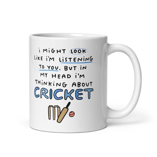 Image of Cricket Theme Ceramic Coffee Mug, MS Dhoni and Virat Kohli Fan Art Print (Cricket Lover)