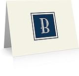 Monogram Stationery Note Cards...