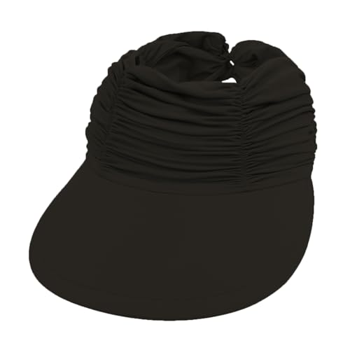 Sun Visor Hats for Kids Wide Brim UV Protection Open Top Visor Hats Girls Beach Sun Caps for Summer Outdoor Sports