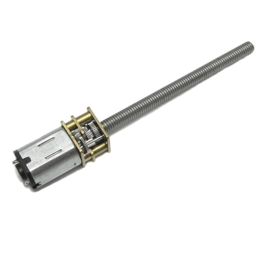 Moteur à engrenages N20 micro DC 3V 100rpm avec vis M4x55mm