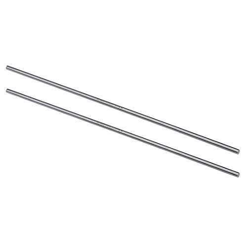 sourcing map 2St Rundstange Stahl, 3,5mm HSS Drehmeißel, für Wellengetriebe Drehmaschinen Bohrmaschine Miniaturachse, Zylinderstift DIY Werkzeug 200mm Lang