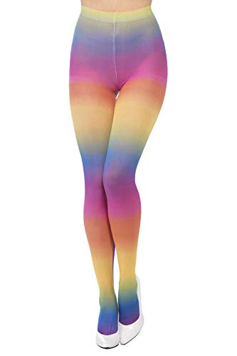Smiffys Collants opaques, Arc-en-ciel