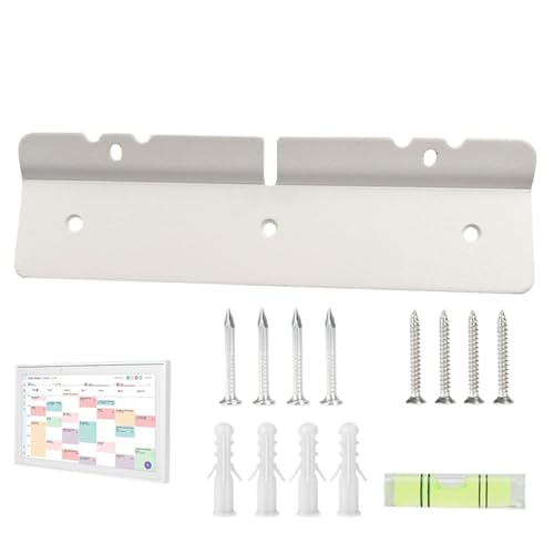 Generico Supporto Parete Calendario Digitale,Hardware per Frigorifero con Montaggio Integrato | Porta Schermi Regolabile Multiuso Per Ufficio Camera Soggiorno Cucina - Frigorifero