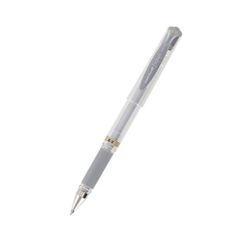 Bolígrafo Uni-Ball Signo UM-153 de tinta plateada, pack 3 miniatura 2