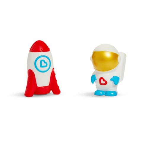 Image of Munchkin® Galaxy Buddies™ Water Safe Light Up Baby and Toddler Bath Toy, Astronaut & Rocket Ship