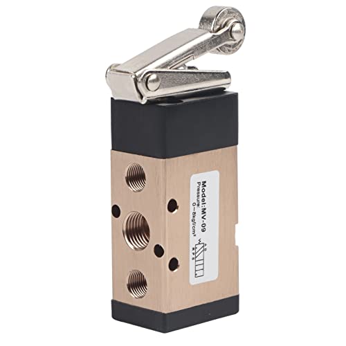 Deosdum MV-09 Valvola di inversione pneumatica 2 Posizione 5 Vie Leva Rullo Valvola Meccanica 1/4" PT