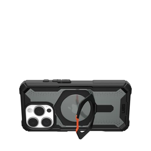 URBAN ARMOR GEAR UAG Designed for iPhone 16 Pro Case 6.3" Plasma XTE - Compatible with MagSafe Charging & Kickstand Rugged Shockproof Anti-Slip Military Grade Protective Cover, Black/Orange by URBAN ARMOR GEAR - Image 7