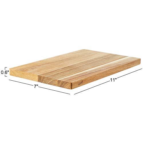 Tabla de cortar de madera Glad acacia 11x7 pulgadas miniatura 6