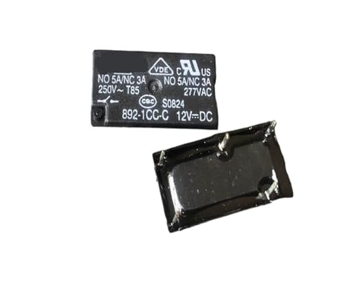 Relé 892-1CC-C 12VDC de 5 pines repuesto para automoción y circuitos 33F-1C-12V-5A