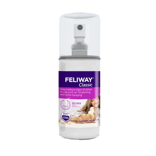 Feliway Spray 60 ml Cat Feline Stress Behavior Relief Urine Spraying Scratching