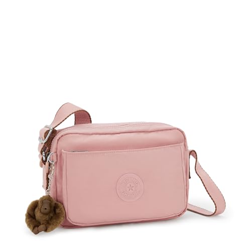 Image of Kipling Women's Abanu Medium Crossbody Bag, Lightweight, Adjustable Nylon Waist Pack with Multi-Compartment Zip Pockets