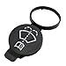 MINETPS 12767700 Windshield Wiper Washer Fluid Reservoir Cap, Tank Bottle Cap Fit for 2010-2016 GMC Chevrolet Buick Cadillac, Car Wiper Bottle Cover Replace 13227300 19172571 12788573 4563292