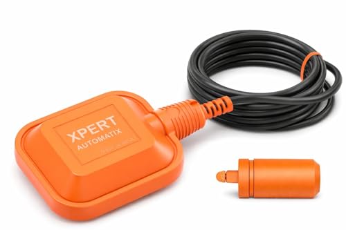 Image of Float Switch with 1year Warranty | Float Sensor | Water Level Sensor 250V 16A (2 Mtr Wire) | Water Tank Float Switch with Warranty Pack of (1)