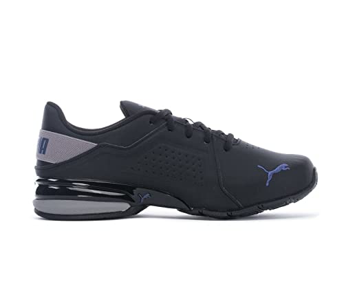 Image of Puma Mens Viz Runner Puma Black-Puma White Running Shoe