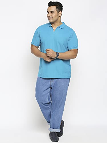 Image of Wear Your Opinion Solid Cotton Rich Polo T Shirt | Collar Tshirts | Half Sleeves | Plain-Regular Fit (Available in Plus Size)