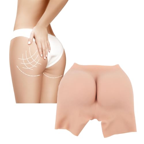 Silicone butt pads shapewear panties for women, breathable hip enhancer lifting pants for crossdresser (M1)4