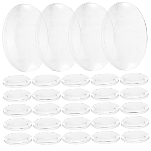 COSMEVIVI 60-Piece Set Convex Lenses High-Durability Physics Teaching Tools for Middle School Science Experiments