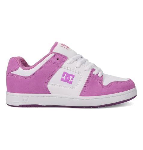 DC Shoes Women's Manteca 4 Sneaker, Lavendar/White, 8.5