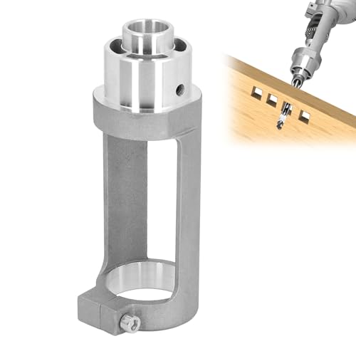 Square Hole Drill Bit Adaptor Easy Installation and Disassembly Mortising Attachment for Drill Press Mortise Machine Power Tool Accessory for Drill Machines
