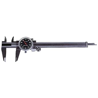 TTC BDC-6 6" Precision Dial Caliper-Direct Read-Black Face .001" Grad