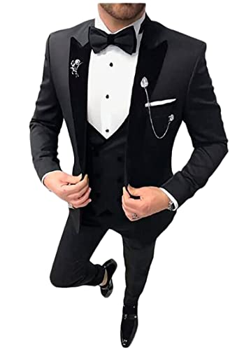 La confezione include: giacca, pantaloni, gilet, cravatta. Le cravatte e i bottoni potrebbero non essere esattamente uguali all'immagine del modello, spero che questo non rappresenti un problema