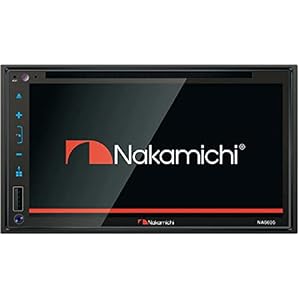 NAKAMICHI NA6605 Double-Din In-Dash 6.8″ WVGA Display Apple Car Play & Andriod Auto Multimedia CD DVD USB MP3 Bluetooth Spotify & Pandora Car Stereo Receiver
